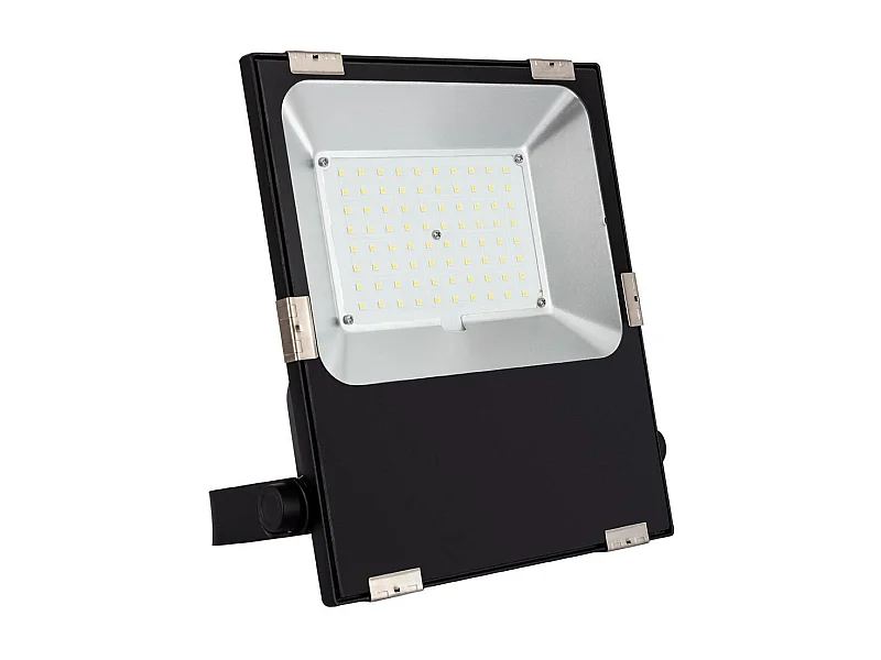 Proiettore LED 60W 120 lm/W IP65 HE Slim PRO Asimmetrico 70ºx155º Regolabile TRIAC Bianco Naturale Asimmetrica 70ºx155º 4000K