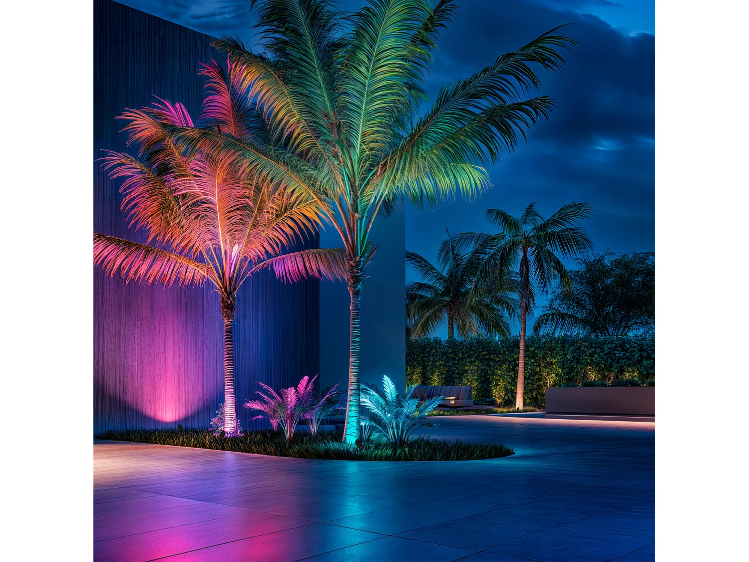 Spot LED Extérieur 5W Vetusta RGB sur Piquet RGB