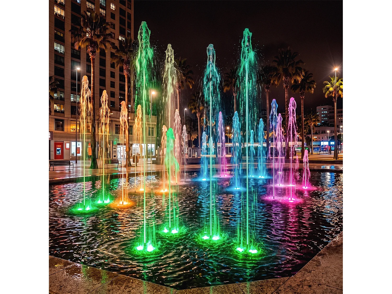 Spot LED Submersible RGB 3W en Saillie 12V DC Inox XtraPool RGB