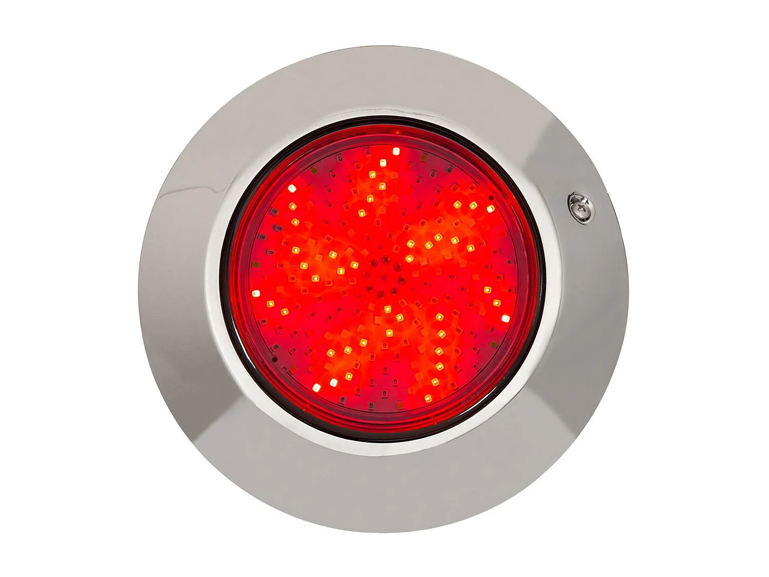 Foco Piscina Superficie LED RGBW Sumergible 12V DC IP68 Acero Inoxidable 12W RGBW