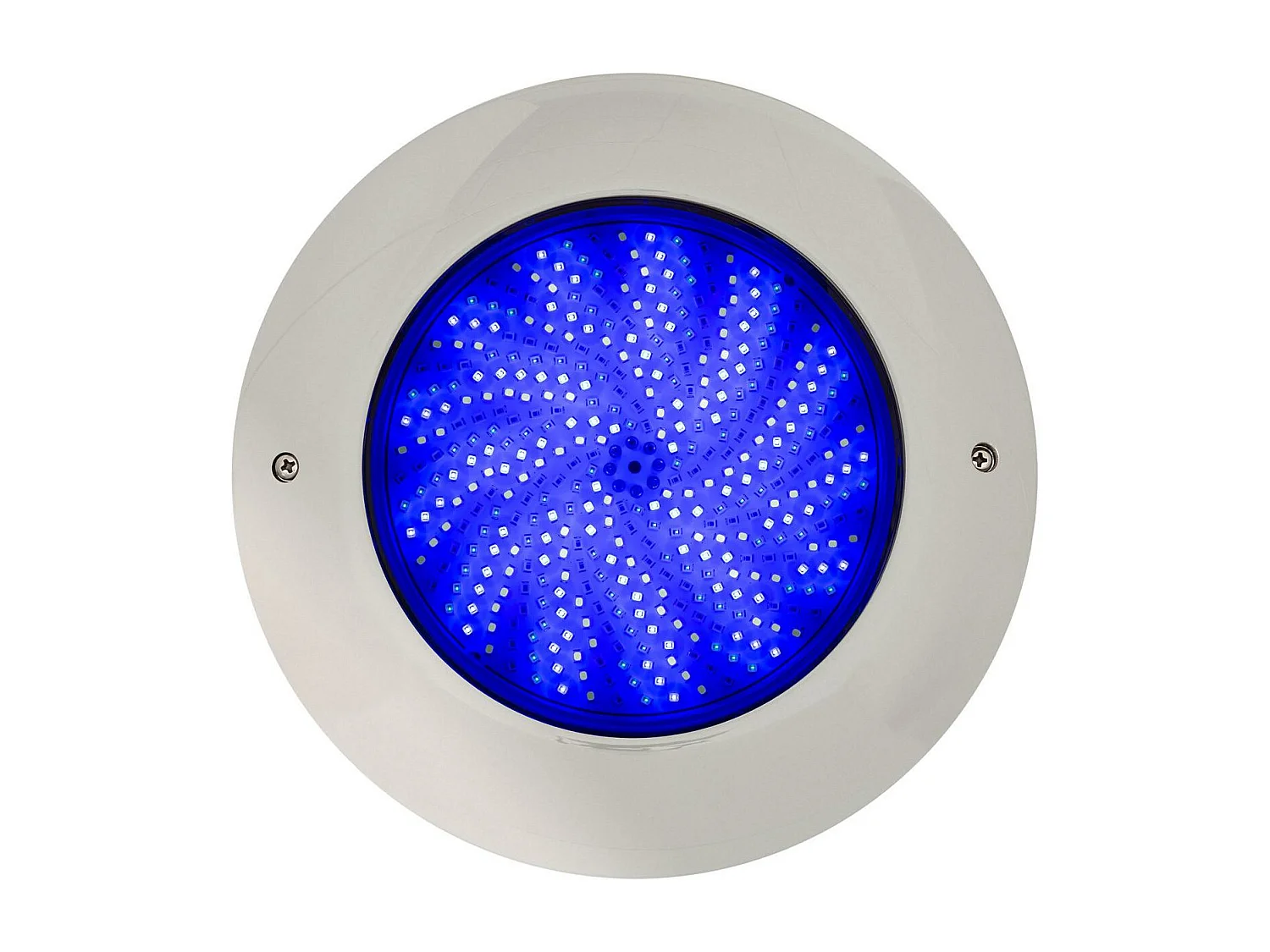 Foco Piscina Superficie LED RGBW Sumergible 12V DC IP68 Acero Inoxidable 35W No RGBW