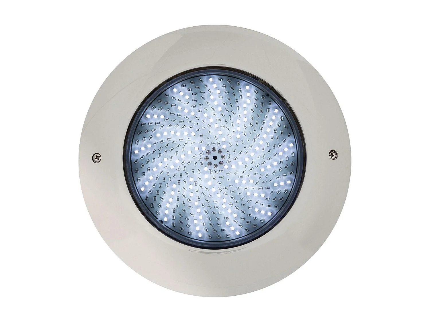 Foco Piscina Superficie LED RGBW Sumergible 12V DC IP68 Acero Inoxidable 35W No RGBW