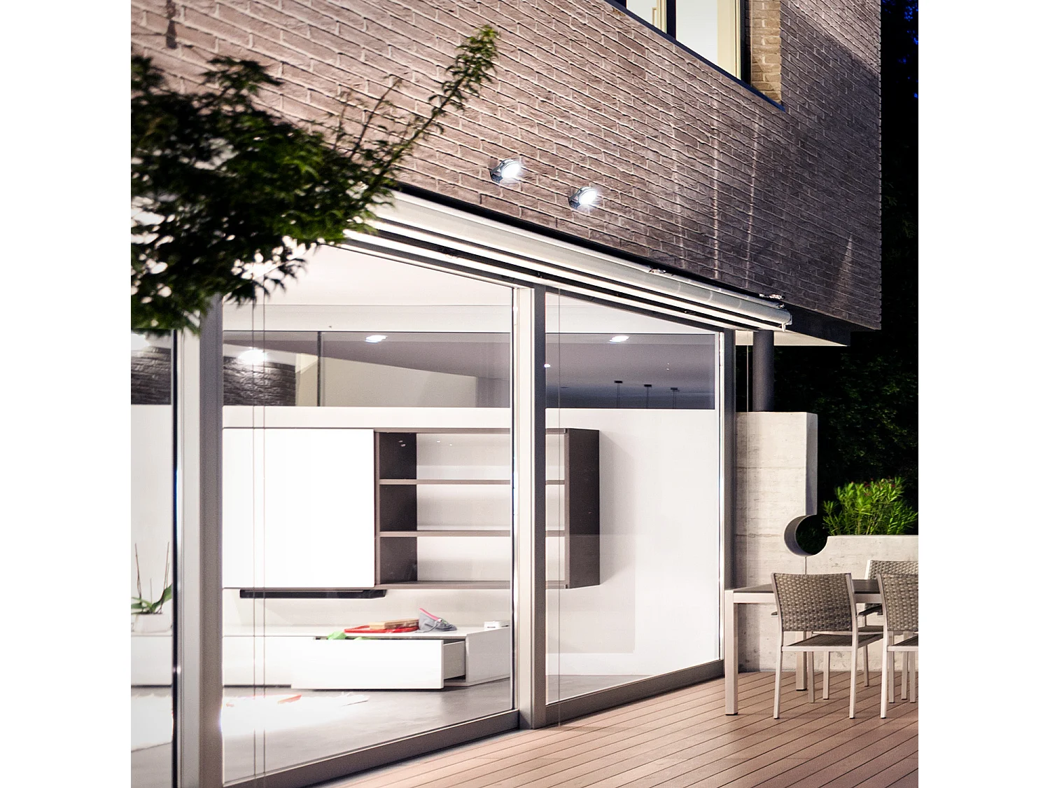 Spot LED Extérieur 7W Fixation au Sol 12V DC