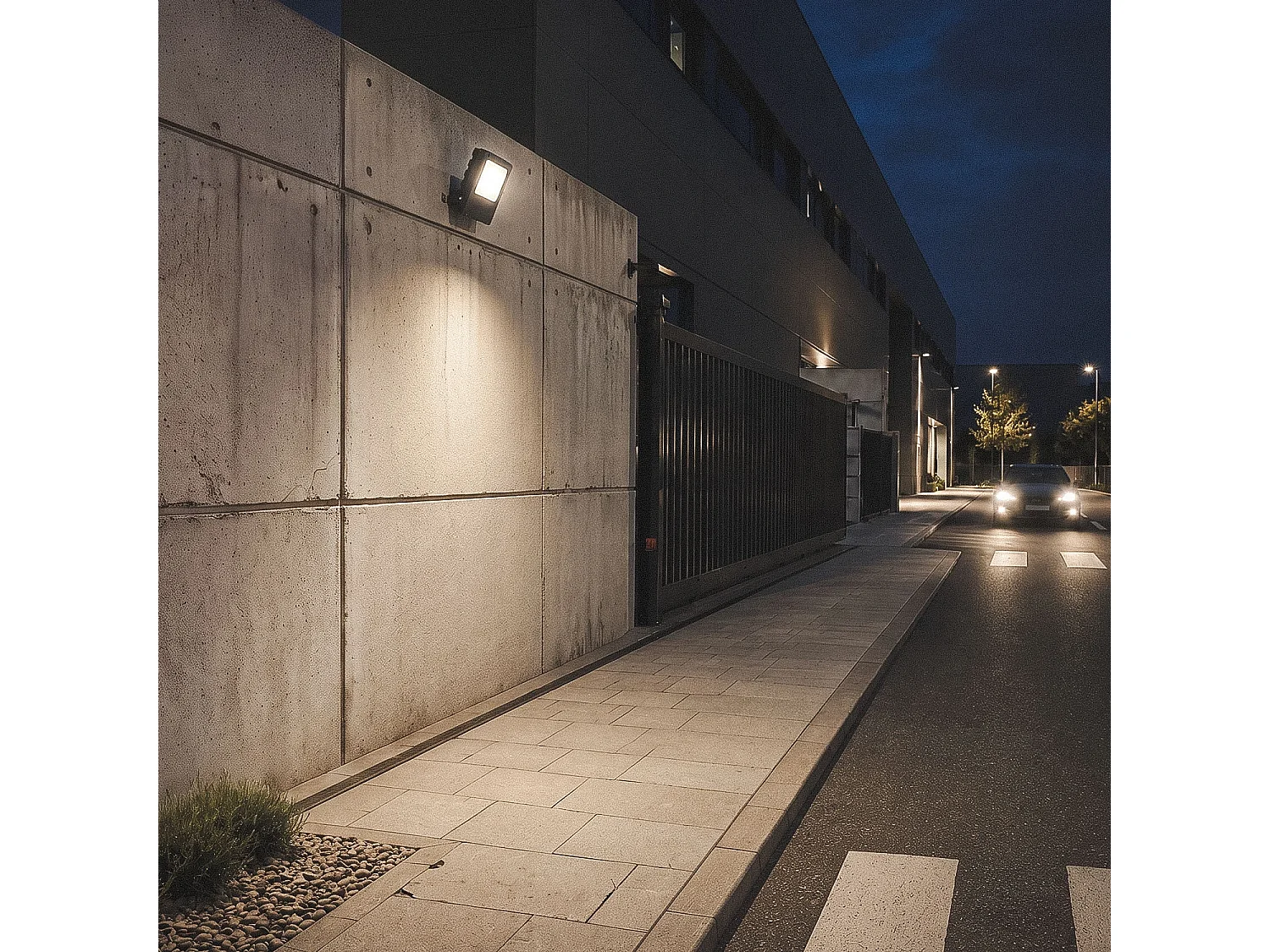 Projecteur LED 100W 145lm/W HE Frost PRO Dimmable 3000K Blanc chaud