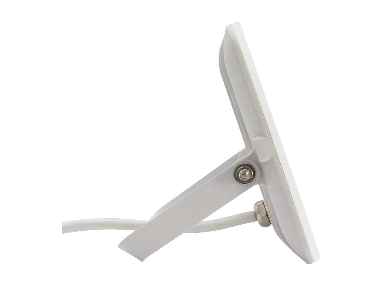Proiettore LED Slim 30W 120lm/W IP65 Vetro Bianco Bianco Naturale 4000K
