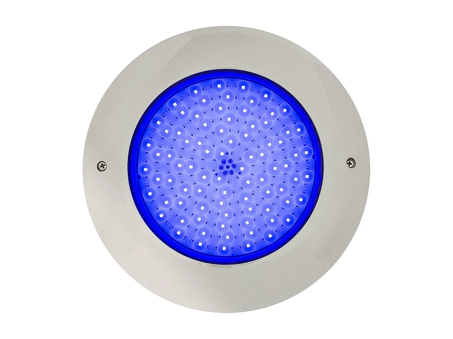 Foco Piscina Superficie LED RGB Sumergible 12V AC IP68 Acero Inoxidable 20W No RGB