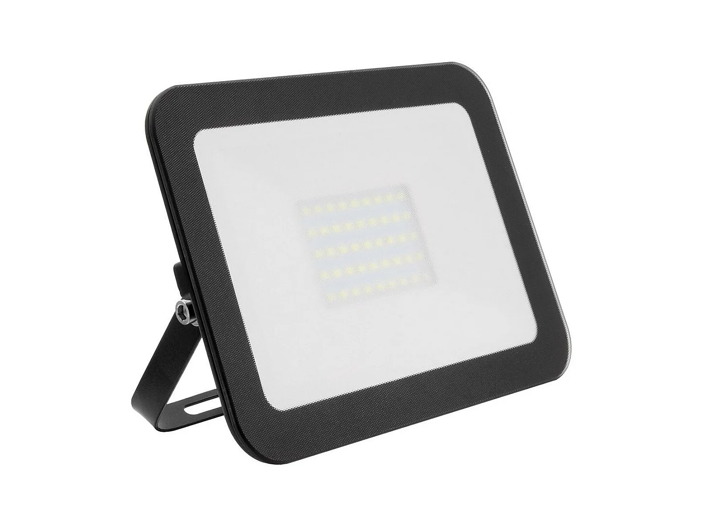Projecteur LED Slim Crystal 120lm/W IP65 30W Noir 4000K Blanc neutre
