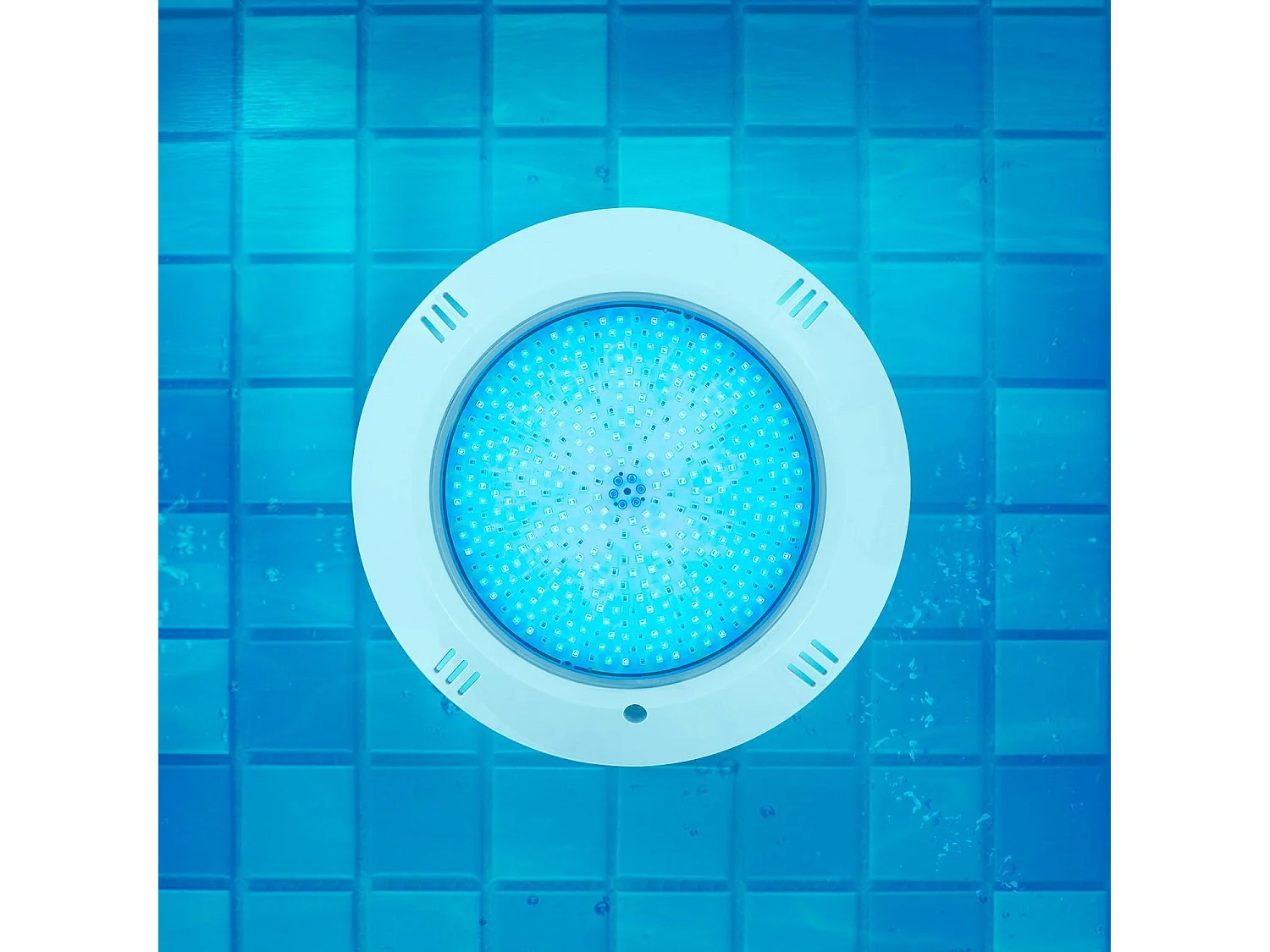 Foco Piscina Superficie LED Sumergible 12V AC/DC IP68 20W 6500K Blanco Frío