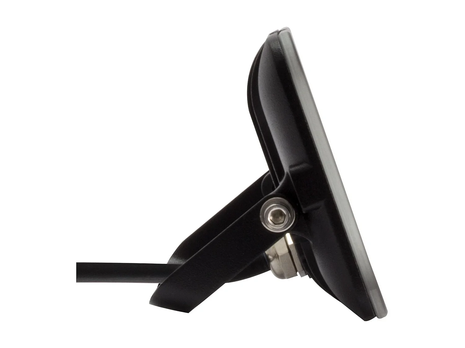 Projecteur LED Slim Crystal 120lm/W IP65 10W Noir 4000K Blanc neutre