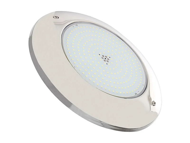 Foco Piscina Superficie LED Sumergible 12V DC Acero Inoxidable IP68 20W 6000K Blanco Frío
