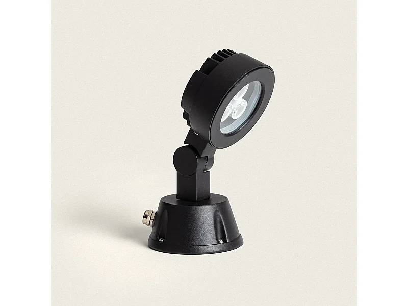 Foco Exterior LED 3W con Pincho Argo 3000K Blanco Cálido