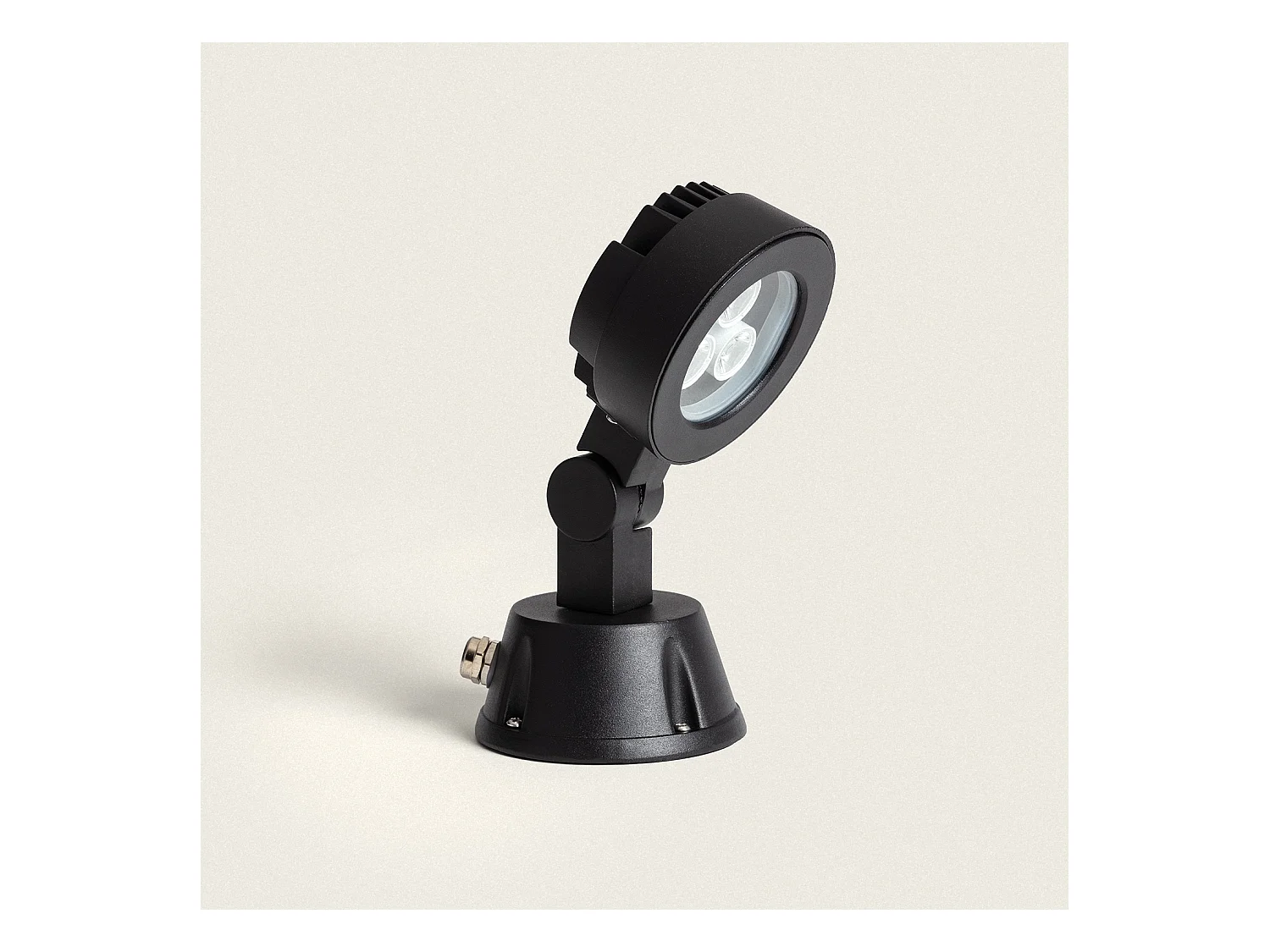Spot LED Extérieur 3W Argo sur Piquet  3000K Blanc chaud