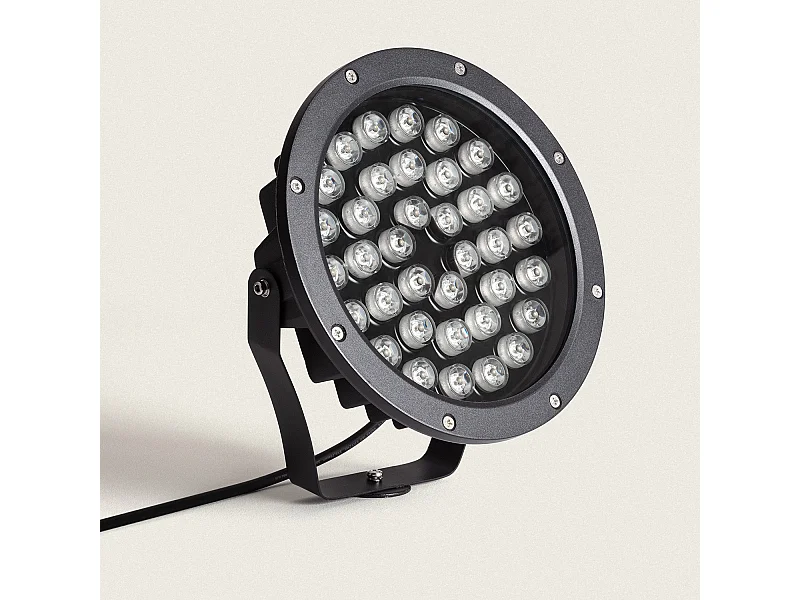 Faretto LED con Picchetto Colmar 36W IP67 3000K Bianco Caldo