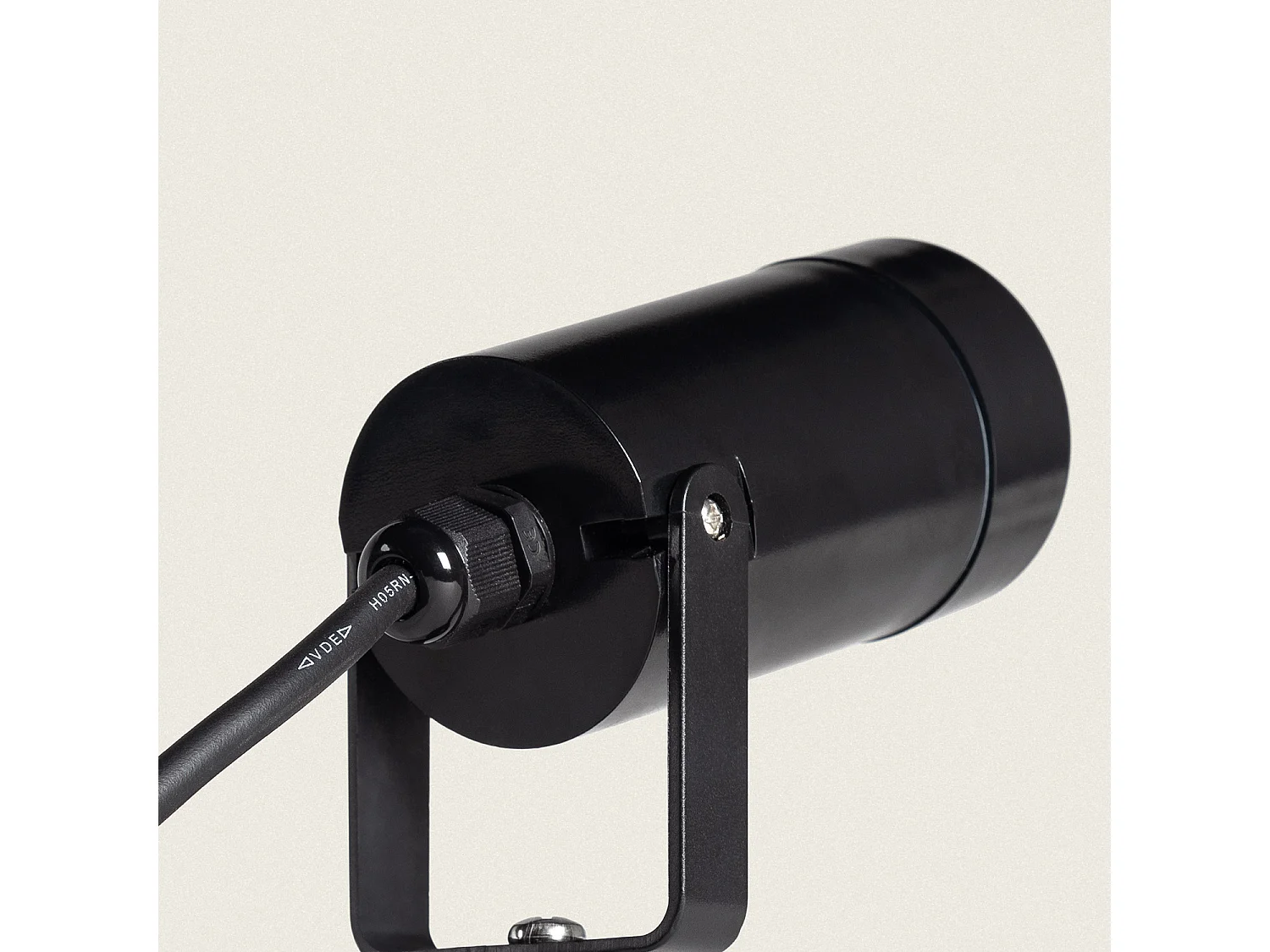 Foco Exterior LED con Pincho Leaf para Bombilla GU10 Negro