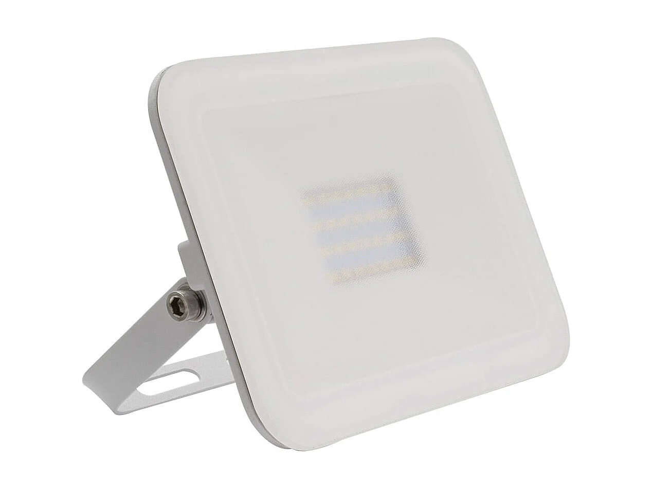 Foco Proyector LED 20W 120 lm/W IP65 Slim Cristal Blanco 4000K Blanco Neutro