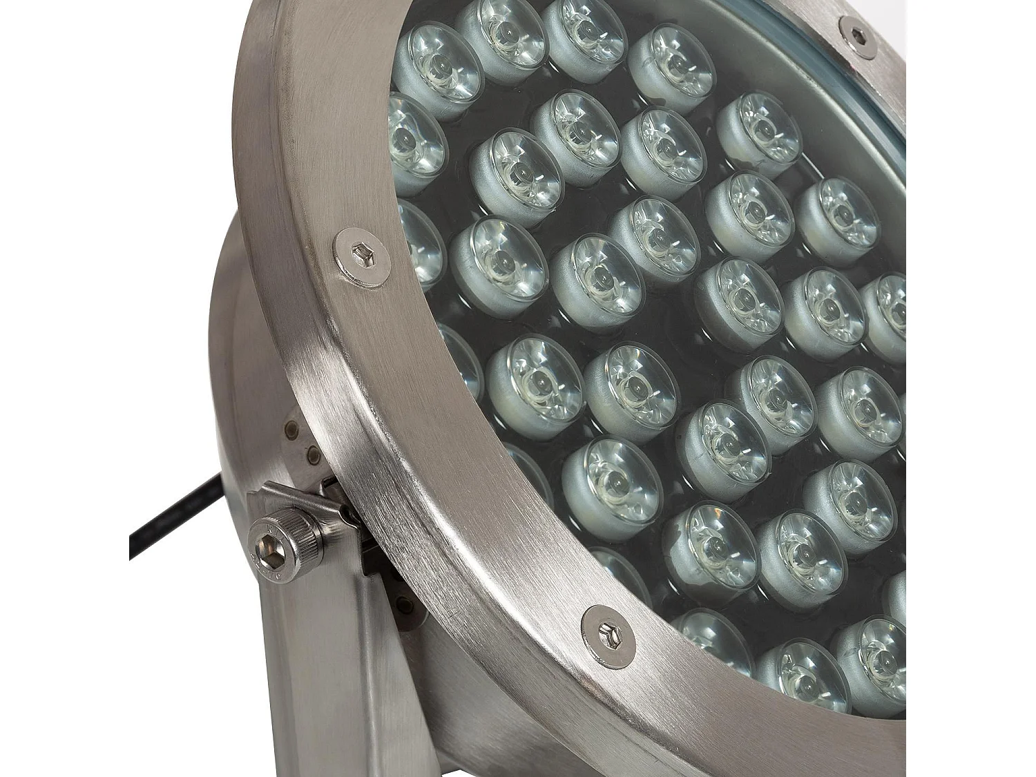 Spot LED RGB Fixation au Sol 12V 36W Submersible IP68 RGB