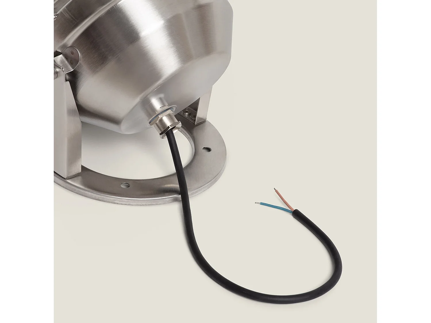 Spot LED RGB Fixation au Sol 12V 36W Submersible IP68 RGB