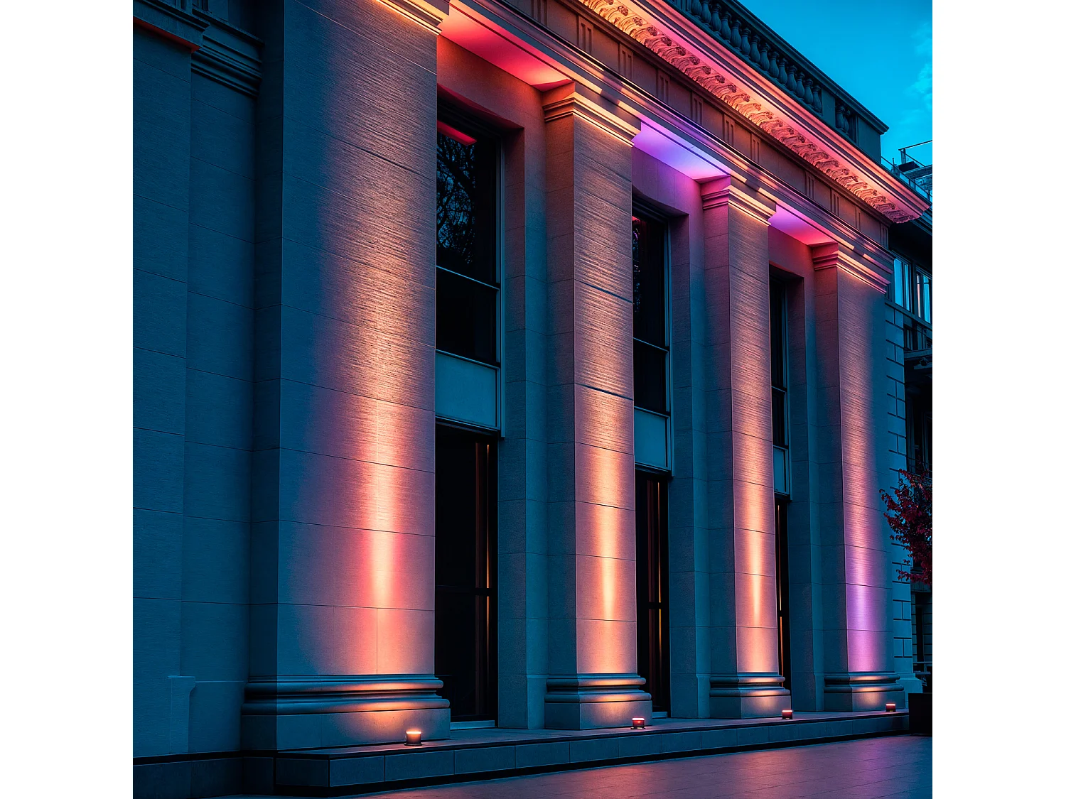 Spot Extérieur LED 24W RGB Colmar  RGB