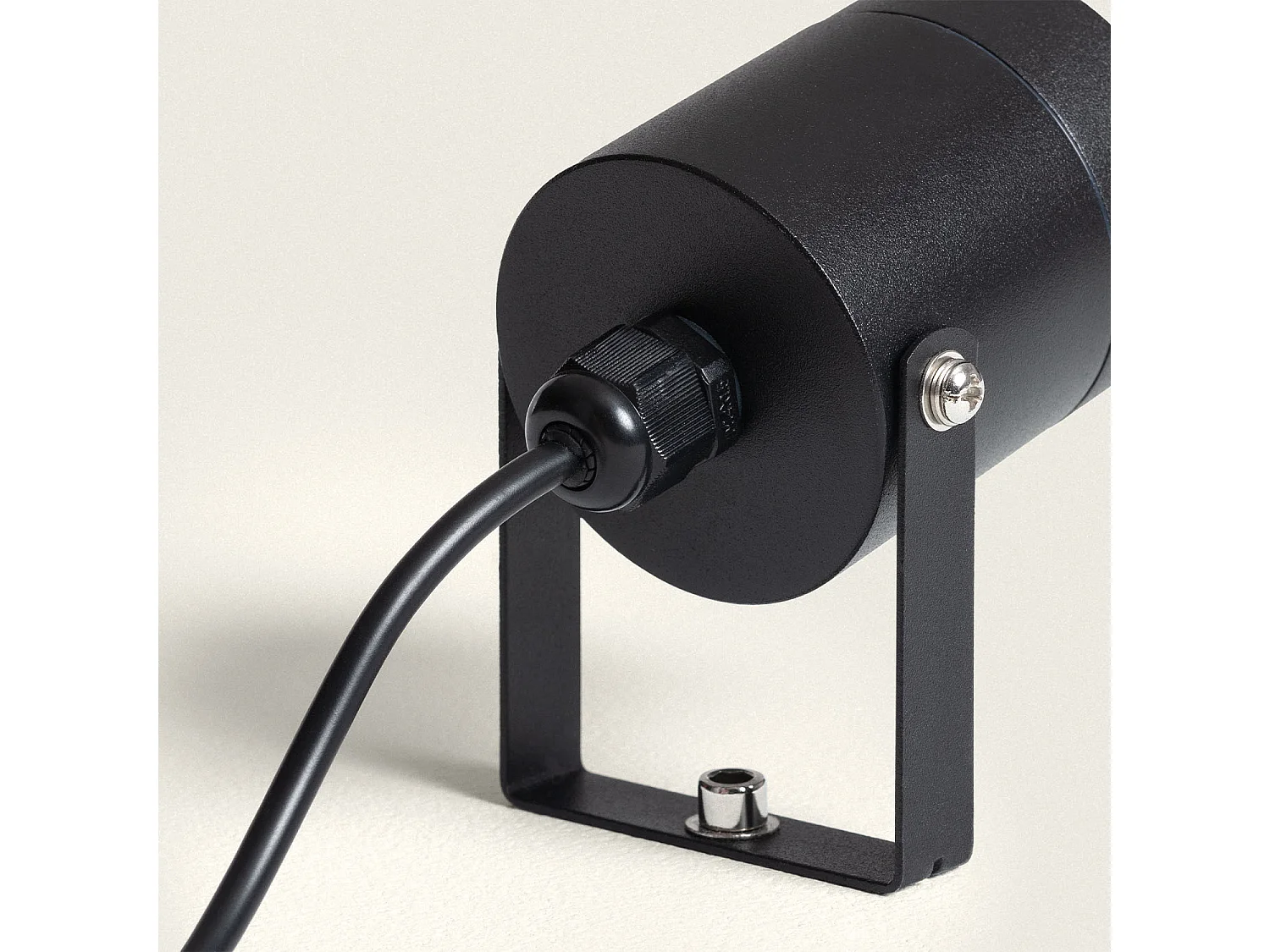 Spot Extérieur LED 3W sur Piquet Fern EasyFit 12V Noir