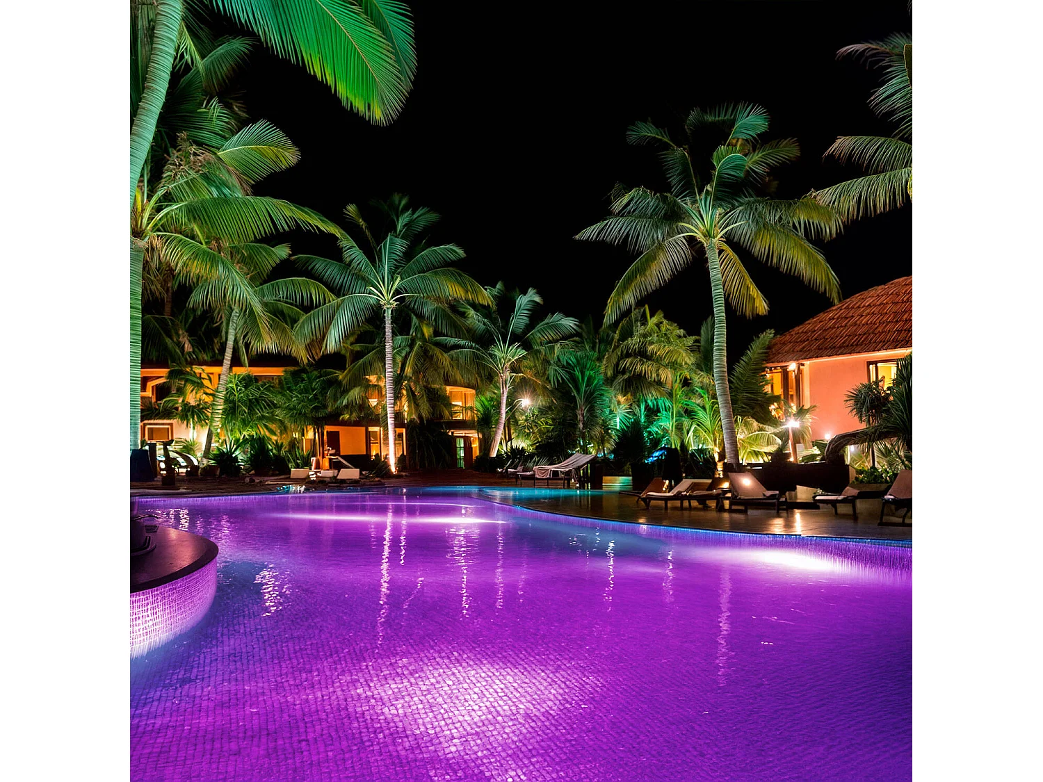 Foco Piscina Superficie LED RGBW Sumergible 12V DC IP68 Acero Inoxidable 20W Sí RGBW