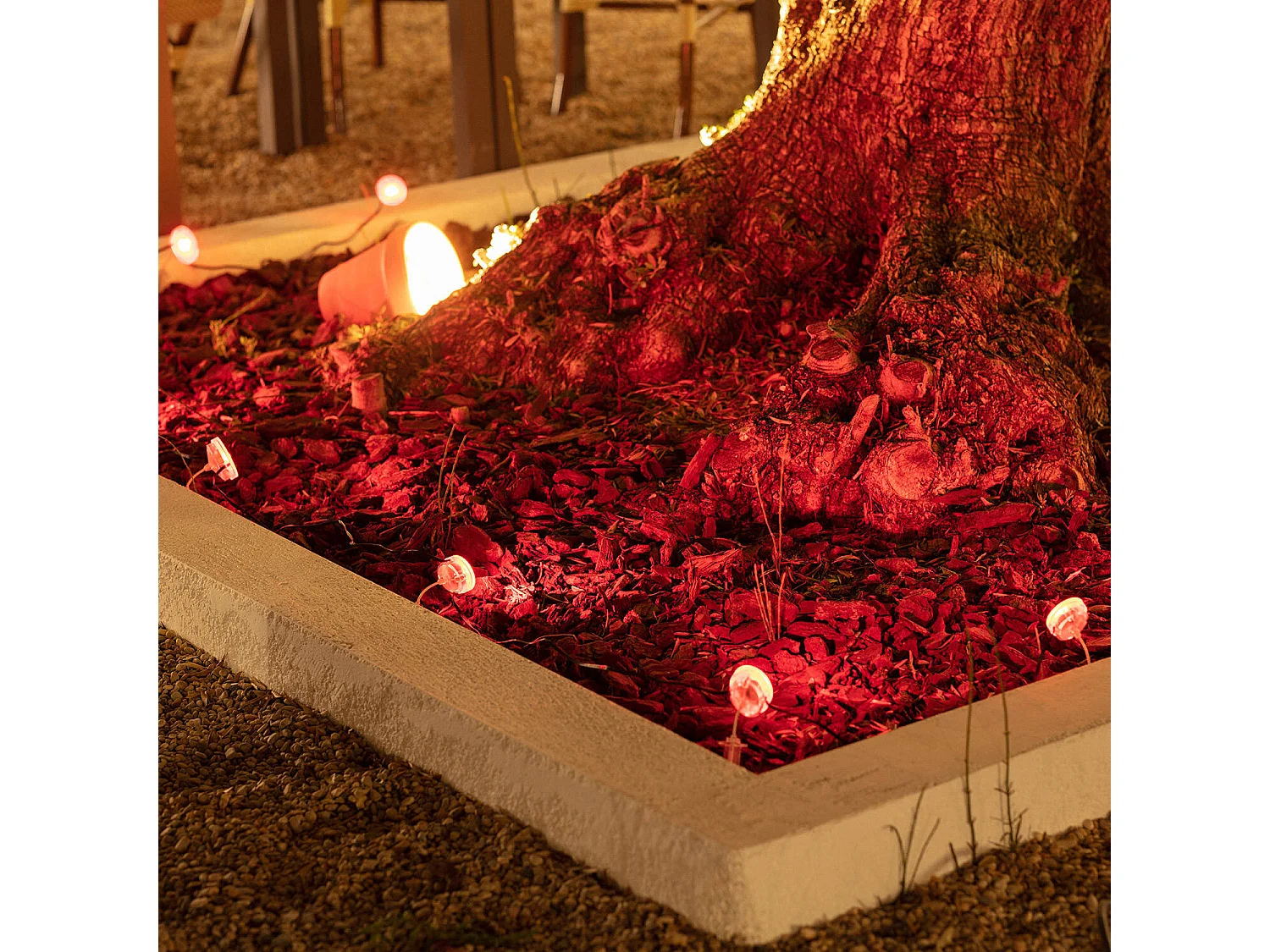 Lumière Extérieur LED RGBW 5W WiFi Gardenspot  RGBW