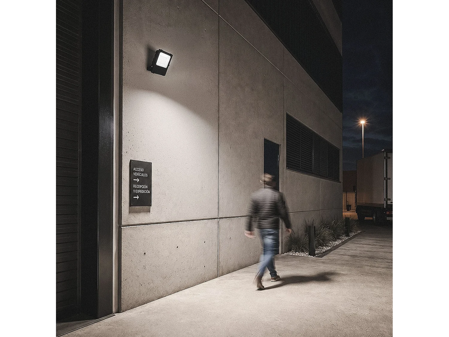 Projecteur LED 100W 145lm/W HE Frost PRO Dimmable 4000K Blanc neutre