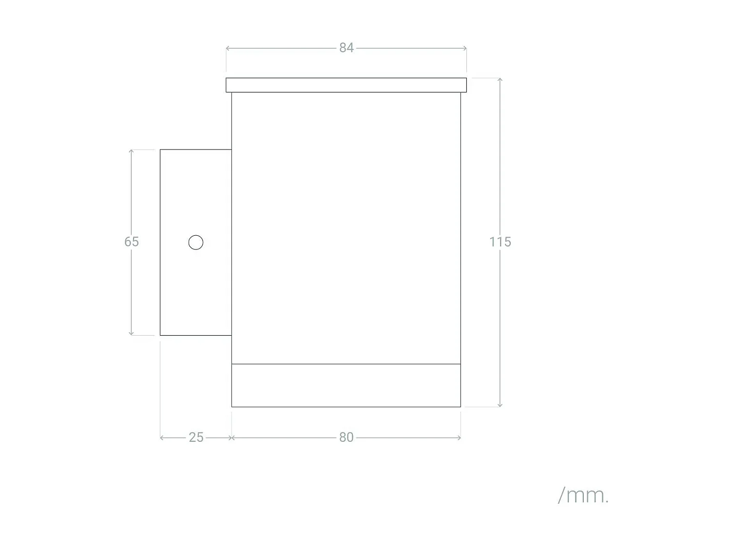 Applique da Parete LED Solare Per Esterni Alluminio Jafaro 3000K Bianco Caldo