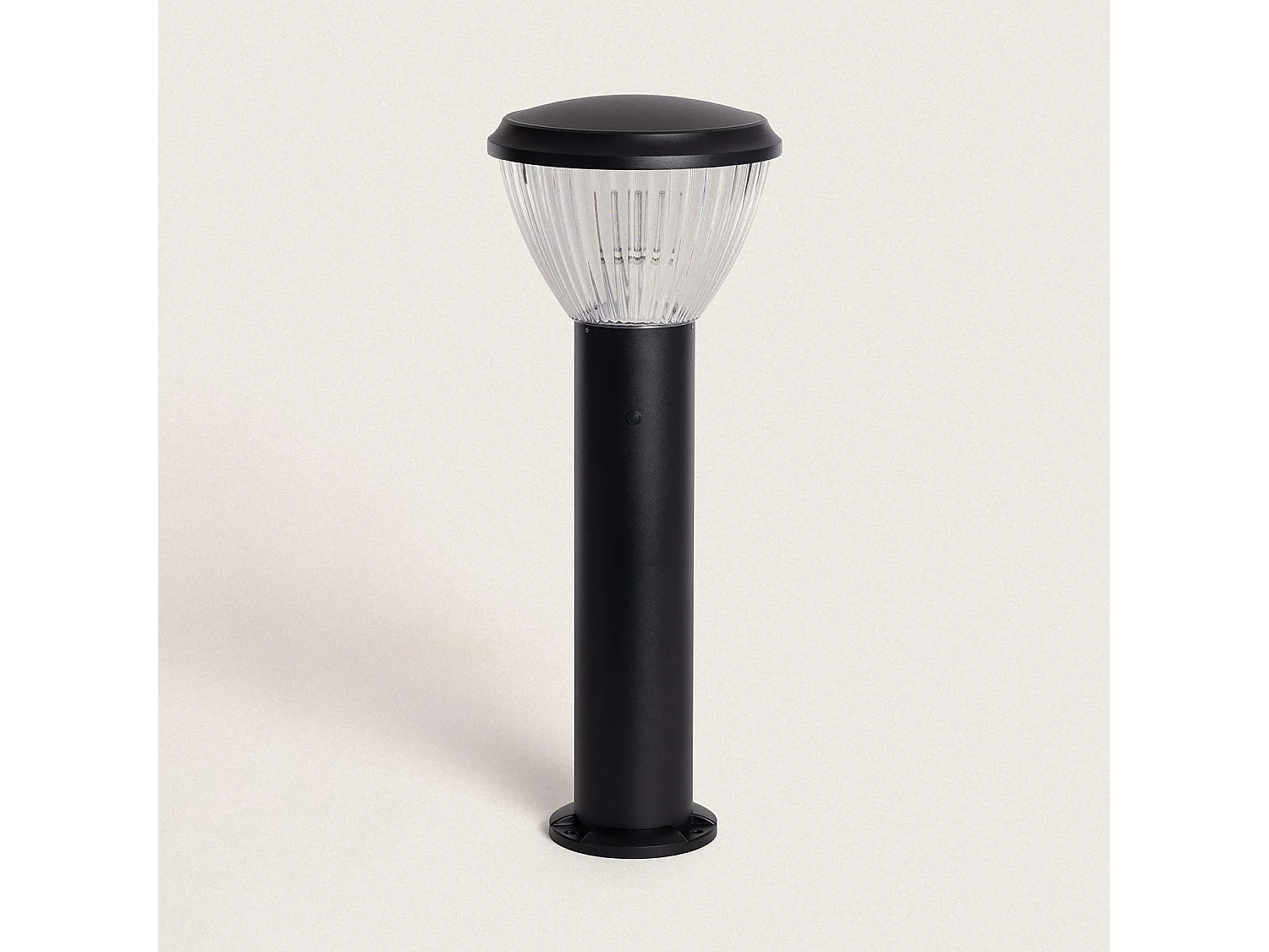 Baliza Exterior Superficie Pie 65cm Polaris Blanco Cálido