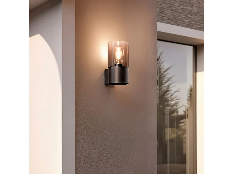 Applique Murale Extérieure Aluminium Solok Noir mat