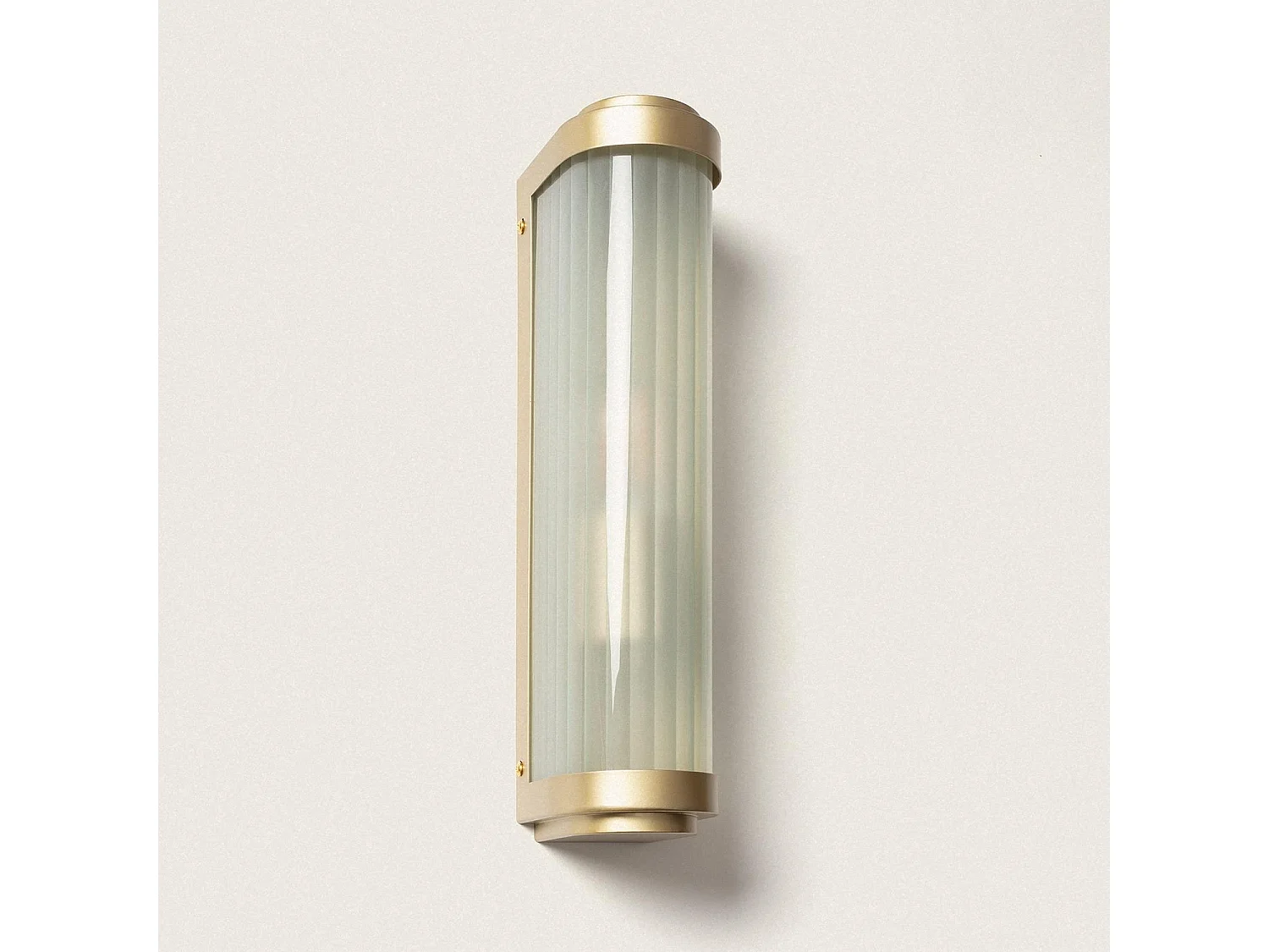 Applique Murale Extérieure Verre Peridot  Noir