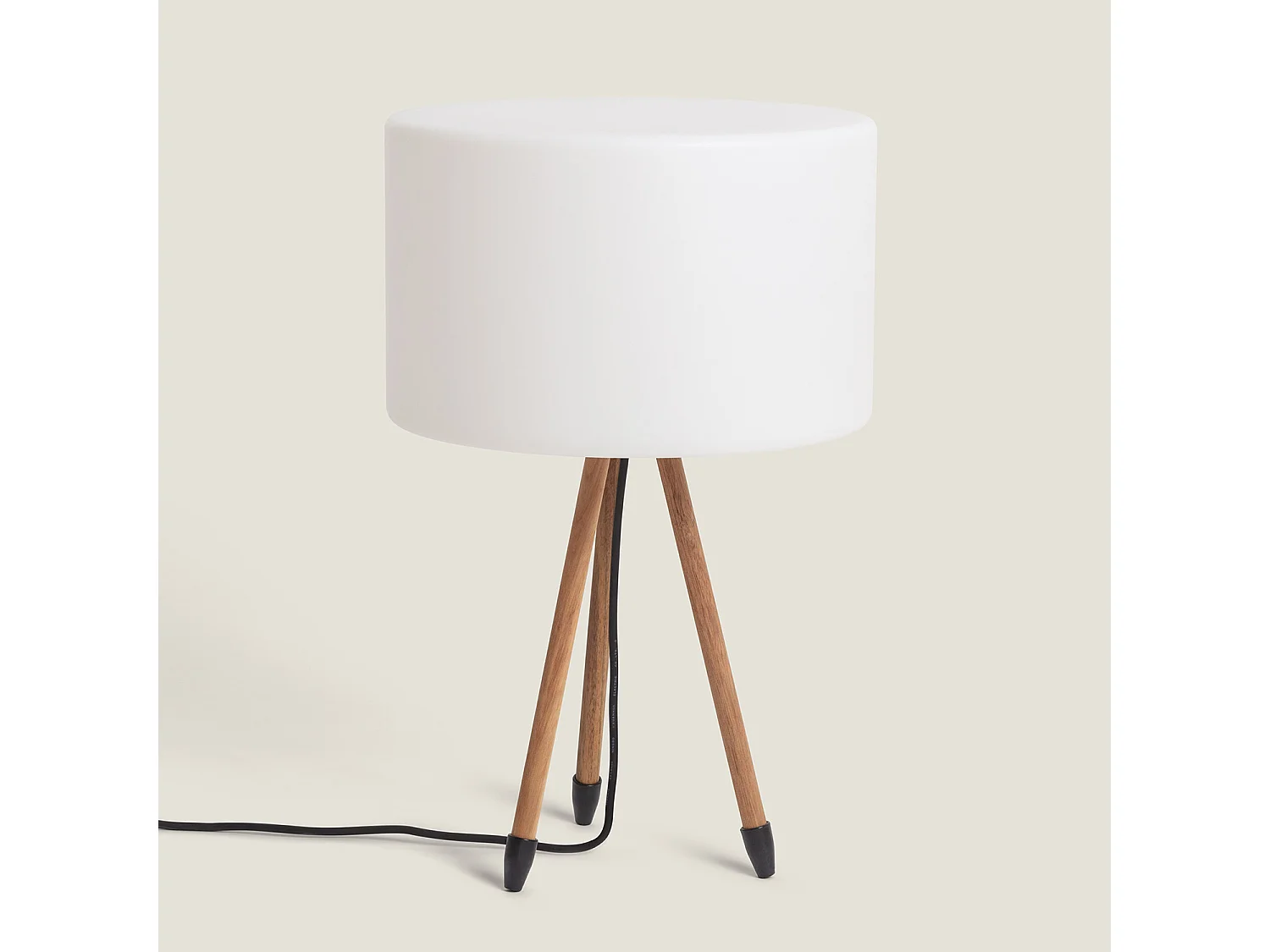 Lampe à Poser Extérieure Makaik Blanc