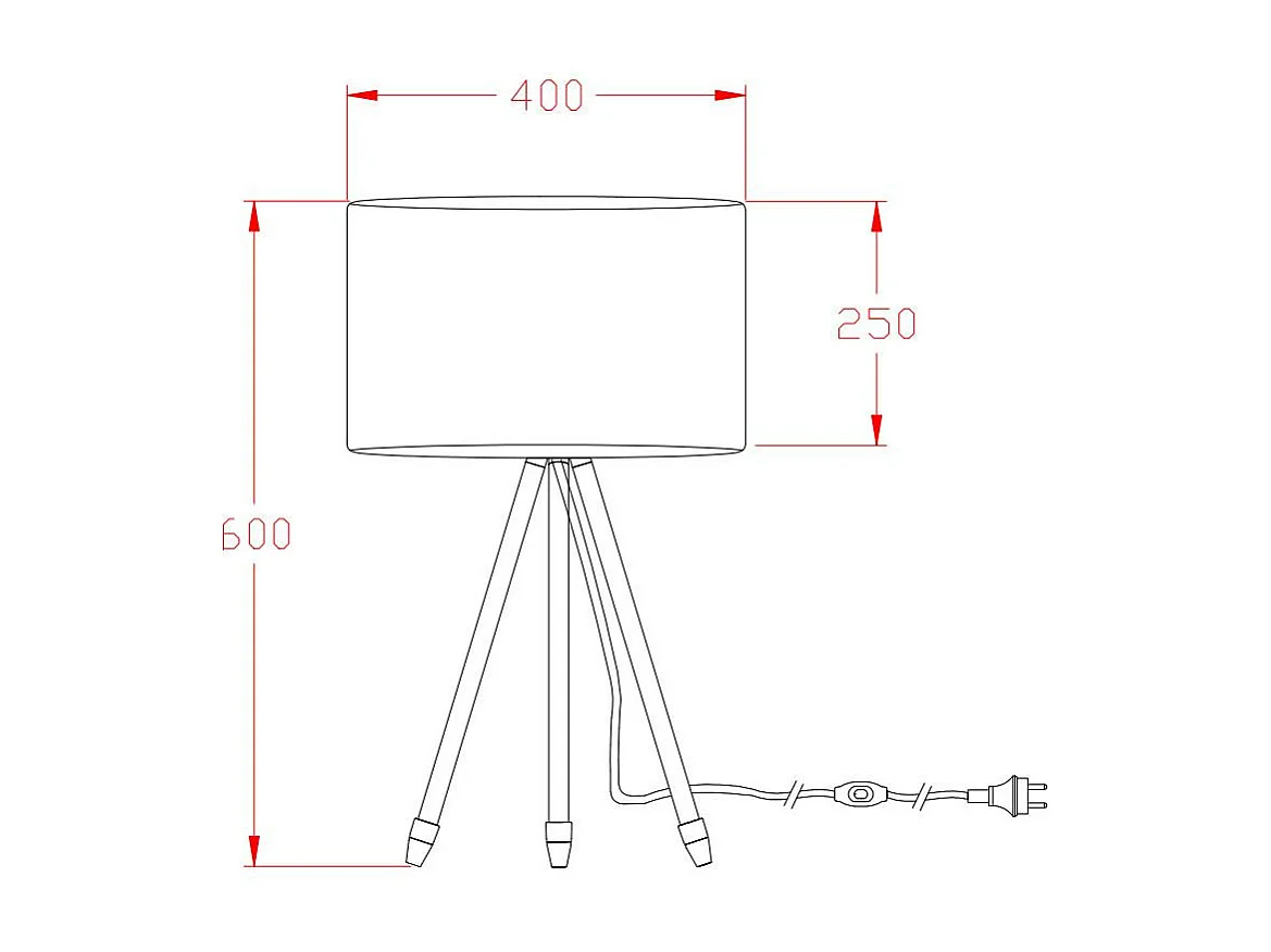 Lampe à Poser Extérieure Makaik Blanc