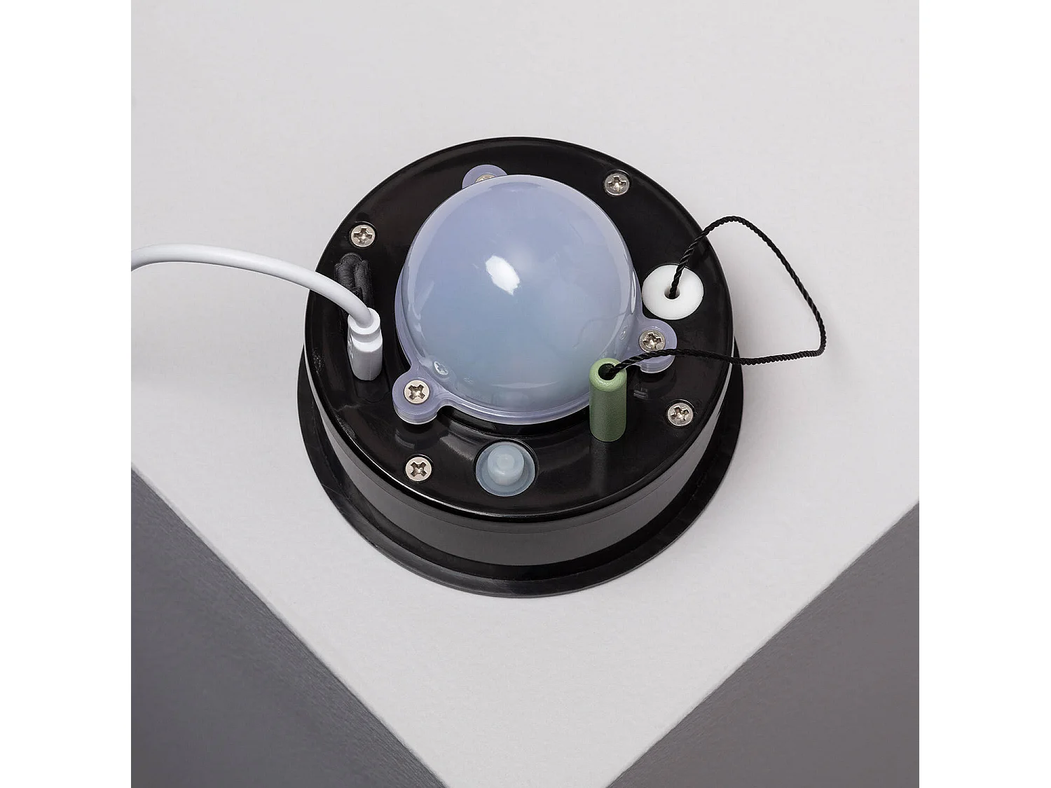 Suspension LED Extérieure Solaire Banate 3W Vert Céladon