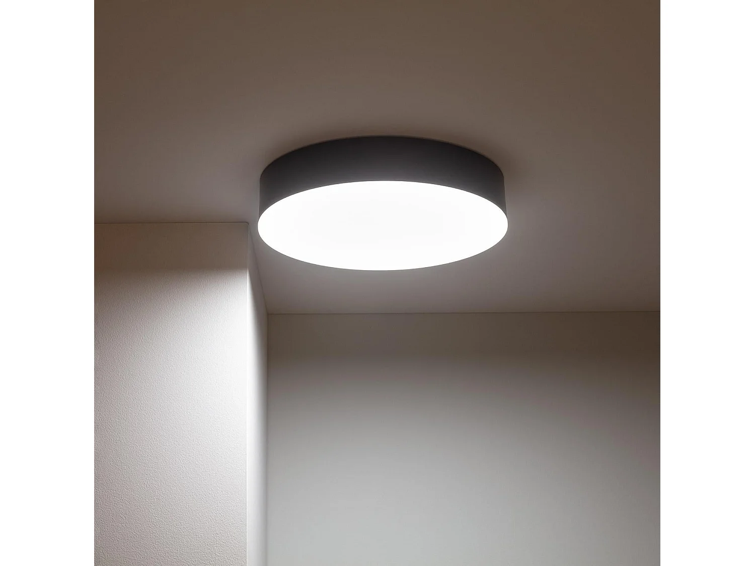 Plafoniera da Soffitto per Esterni LED 21W Circolare Juno IP65 Ø320 mm 4000K Bianco Naturale