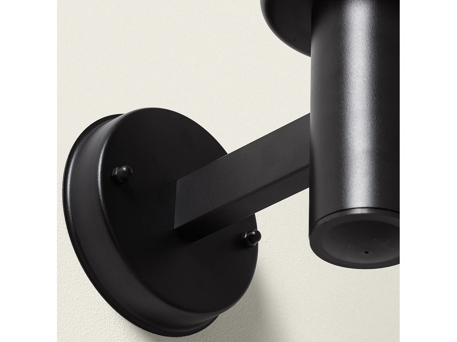 Lámpara de Pared Exterior Acero Jeyko Negro