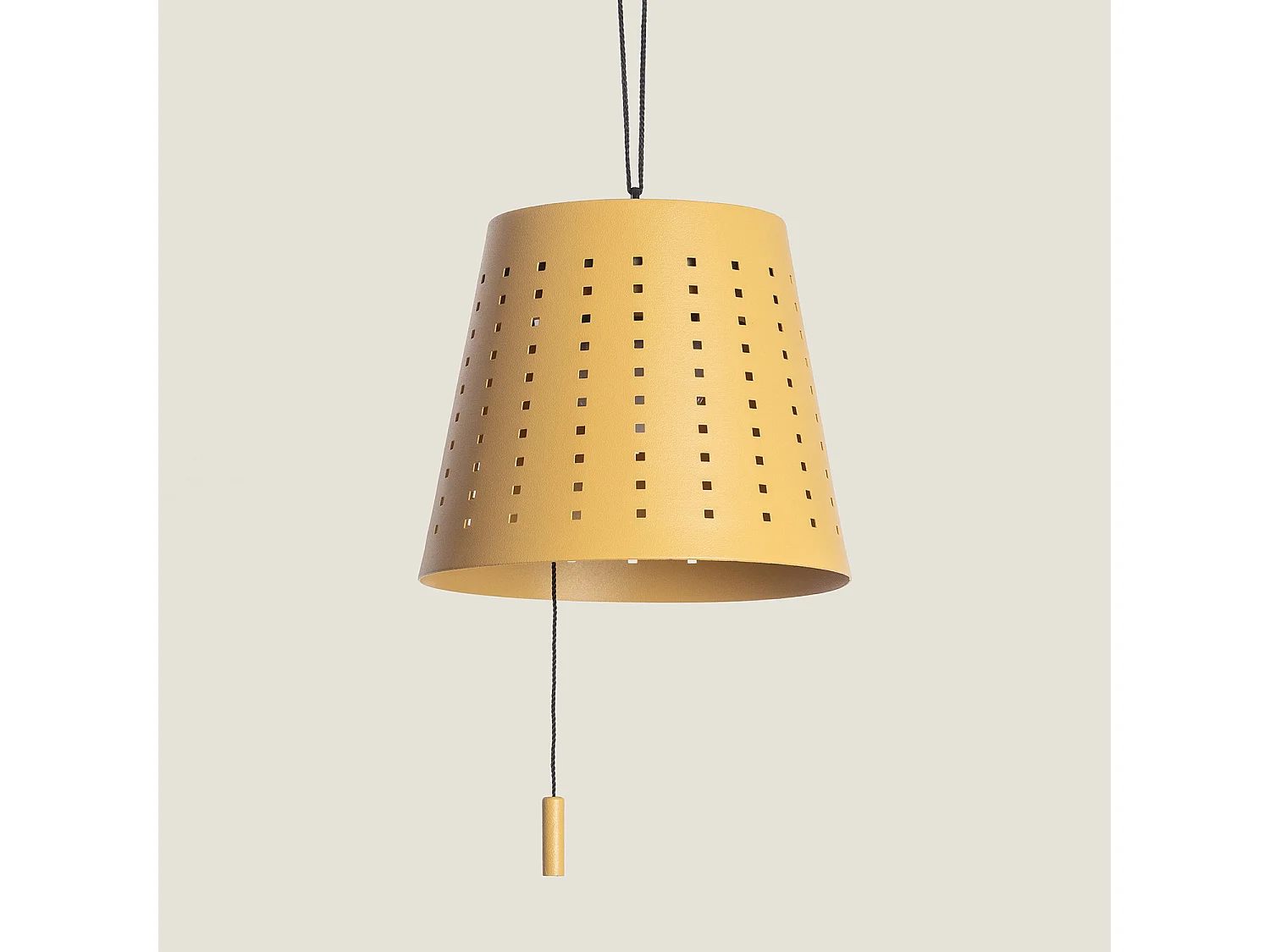 Lampada a Sospensione Solare per Esterni LED 3W Banate Giallo sabbia