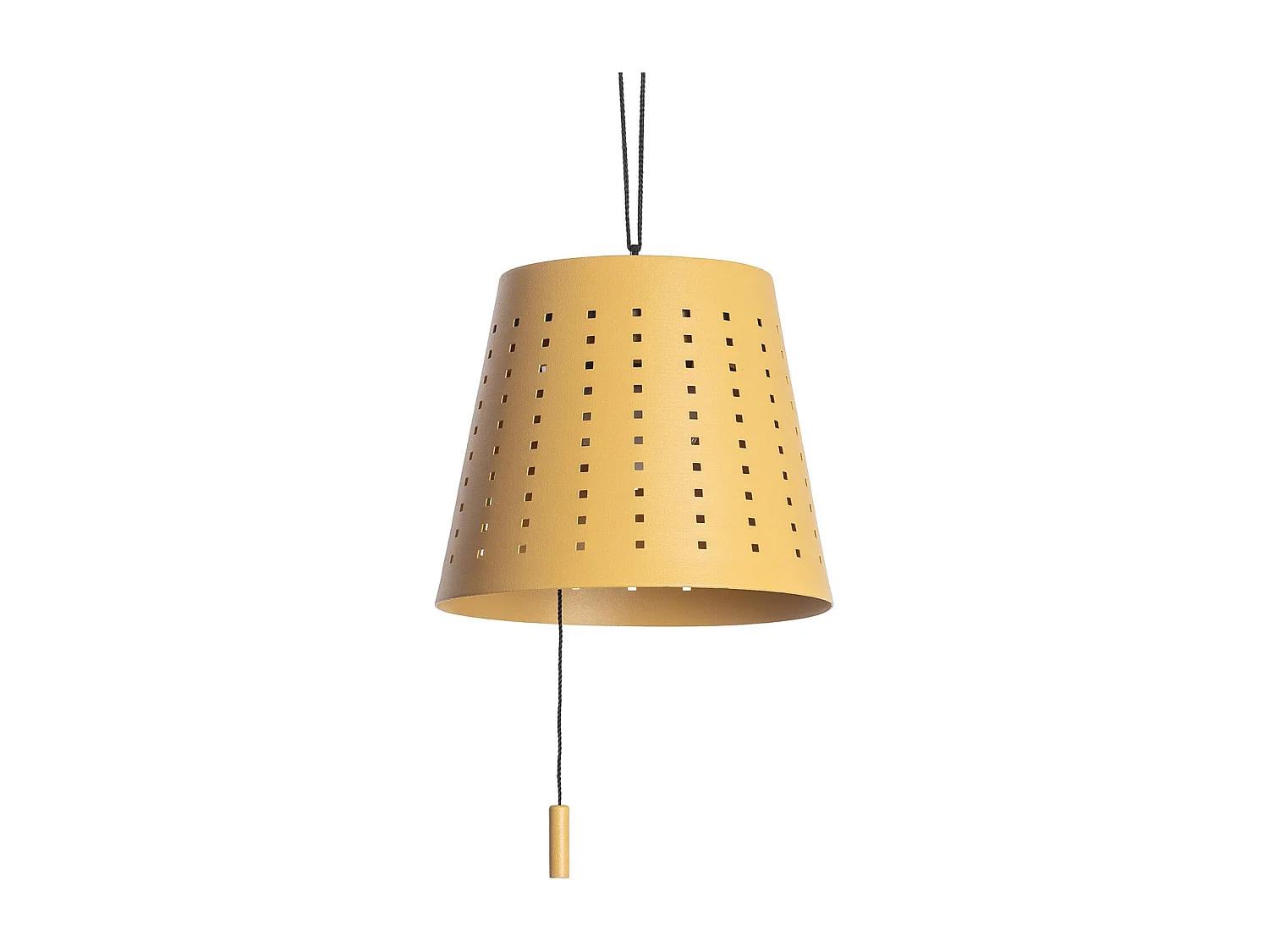 Suspension Solaire Extérieure LED 3W Métal Banate Jaune Sable