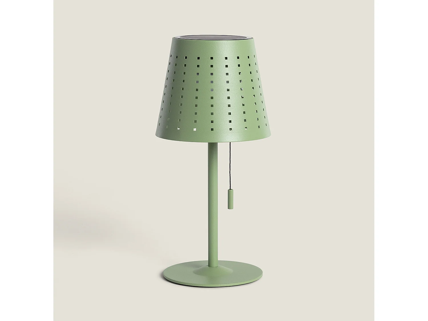 Lampada da Tavolo Solare per Esterni LED 3W Portatile con Batteria USB Ricaricabile Banate Giallo sabbia