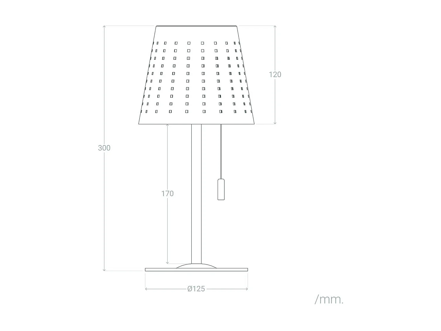 Lampada da Tavolo Solare per Esterni LED 3W Portatile con Batteria USB Ricaricabile Banate Giallo sabbia