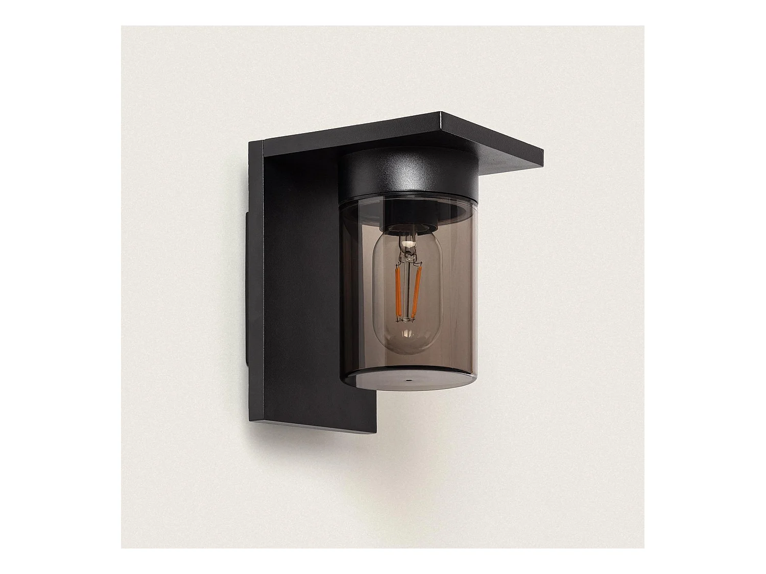 Applique Murale Extérieure Aluminium Melba Noir