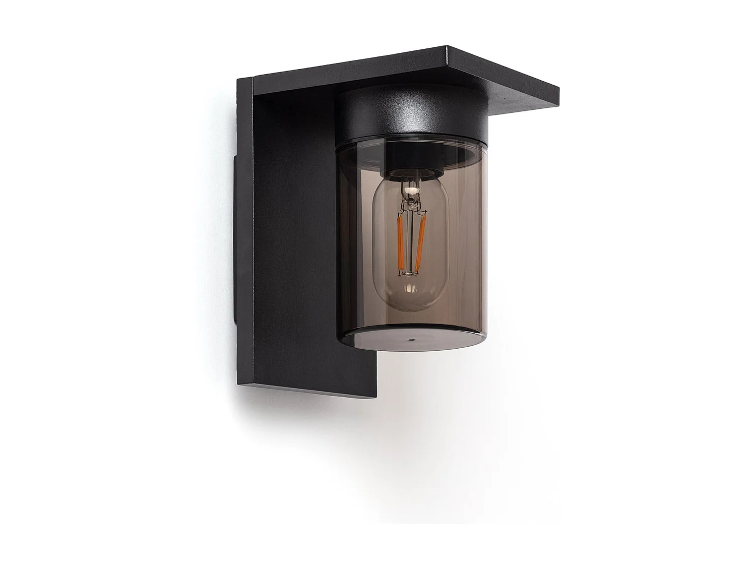Applique Murale Extérieure Aluminium Melba Noir