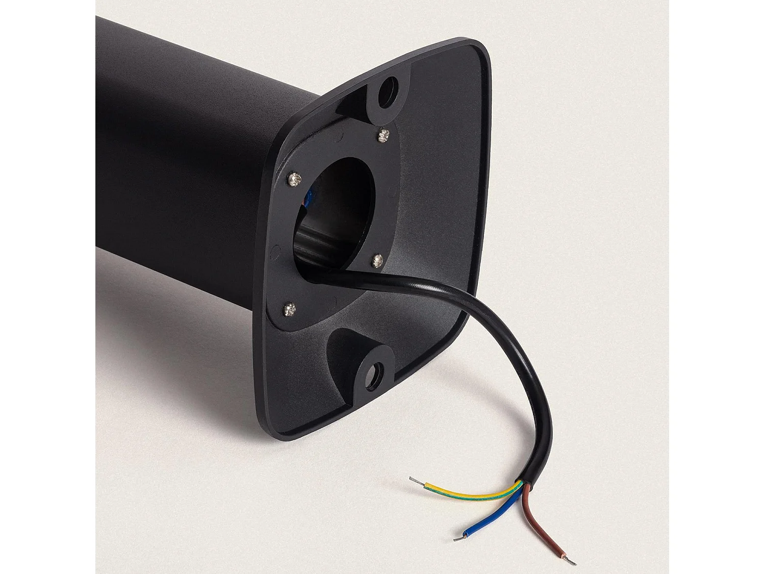 Balise Extérieure LED 5W en Saillie sur Pied 60cm Tittan 3000K Blanc chaud