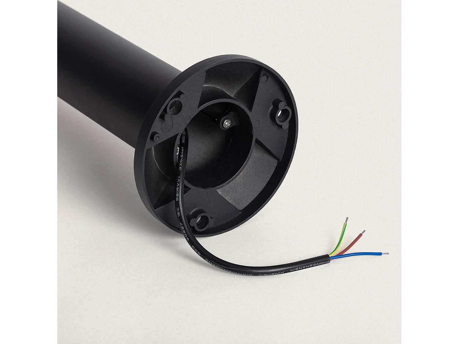 Lampioncino Esterno LED 12W Superficie Base 80cm Timbio 3000K Bianco Caldo