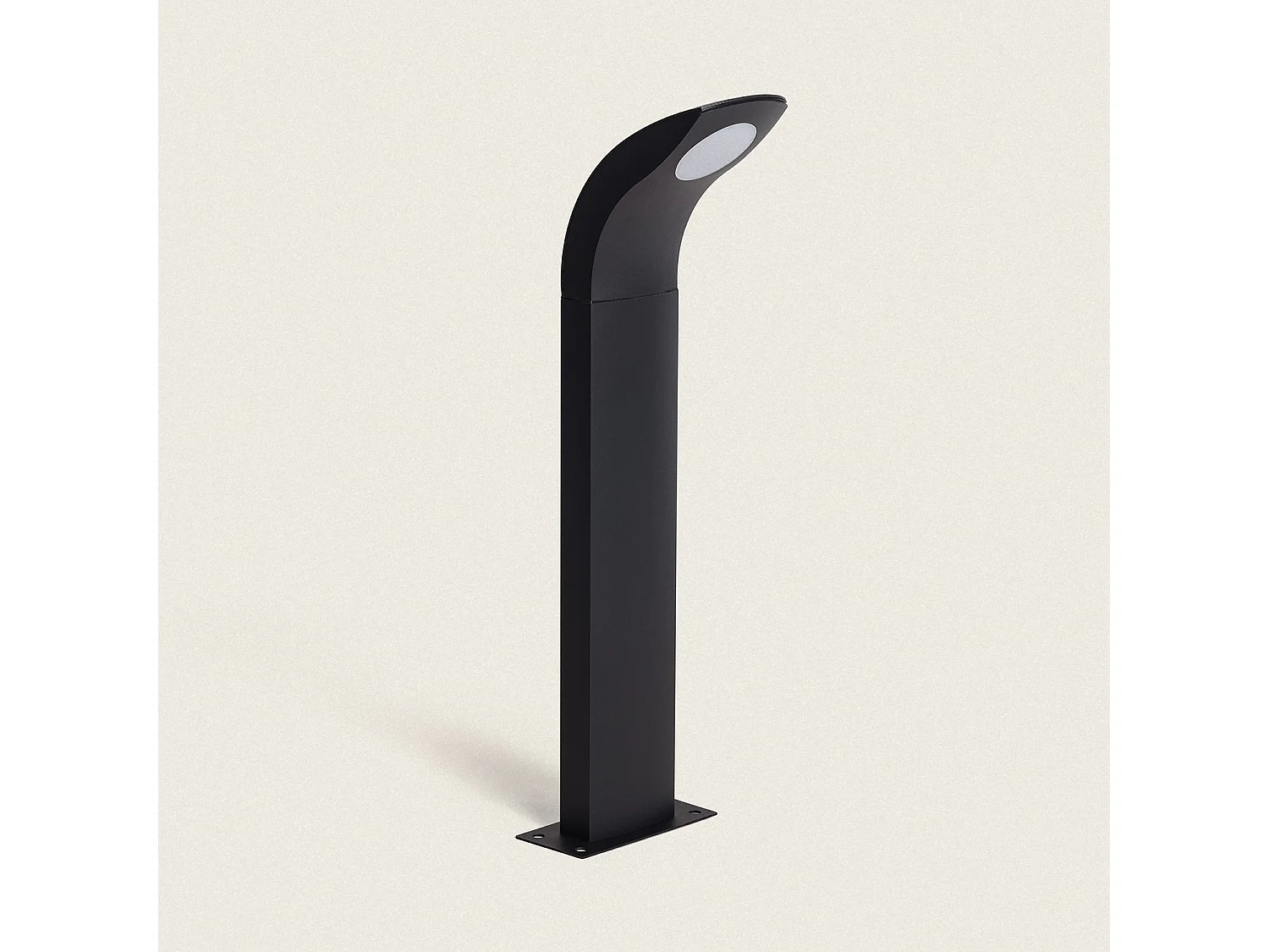 Balise Extérieure LED 10W en Saillie sur Pied 60cm Izar 3000K Blanc chaud