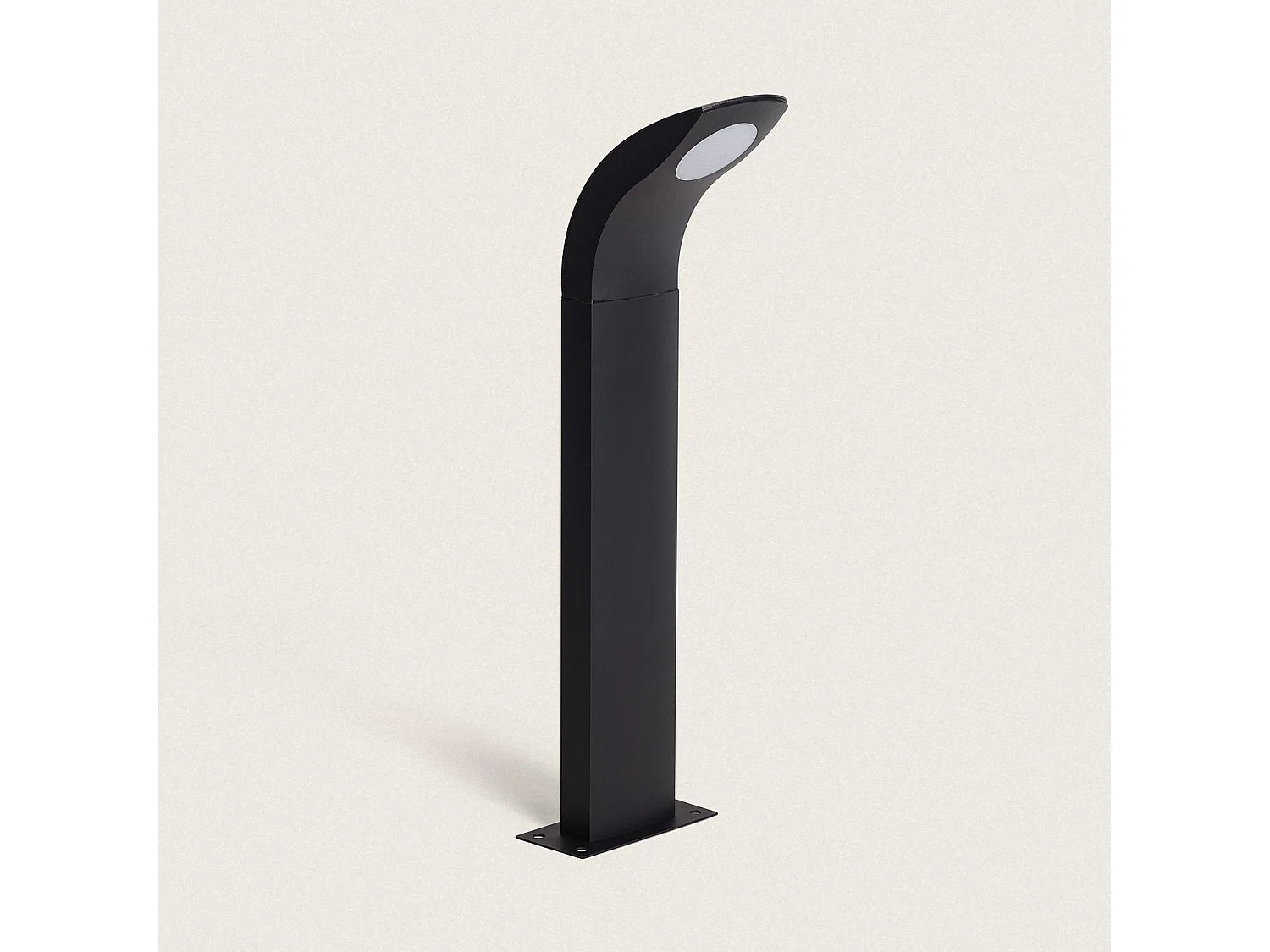 Balise Extérieure LED 10W en Saillie sur Pied 60cm Izar 3000K Blanc chaud