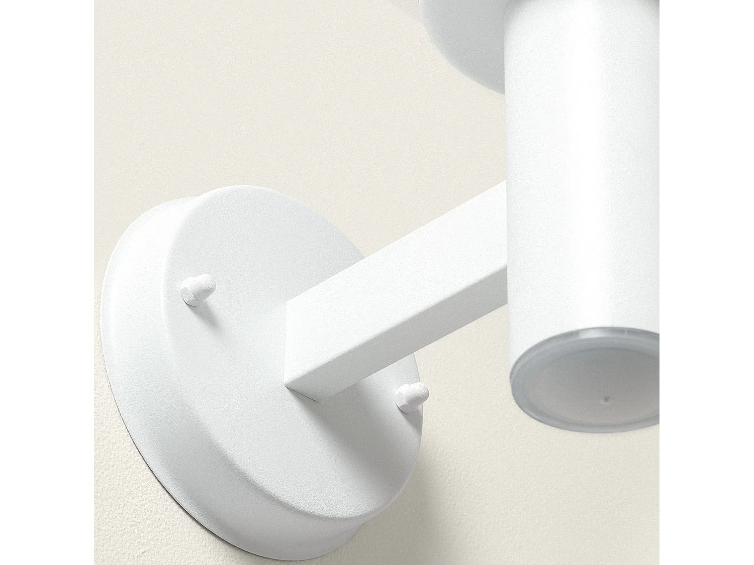 Lámpara de Pared Exterior Acero Jeyko Blanco