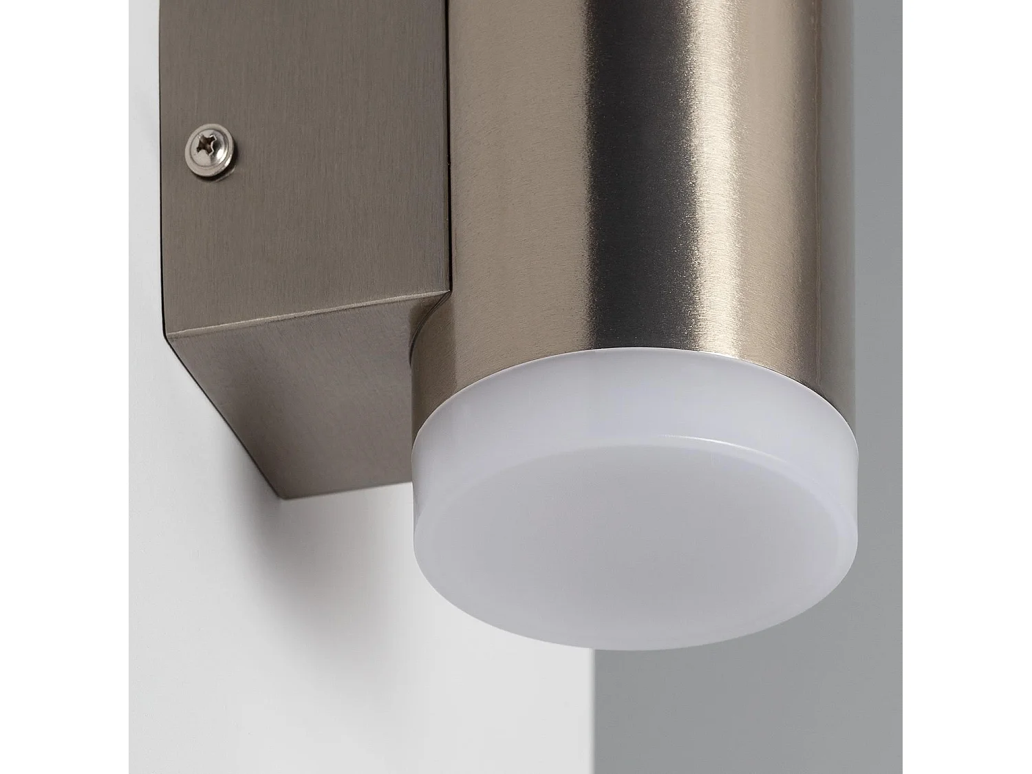 Aplique de Pared Exterior Solar LED de Aluminio Bekitro Blanco Cálido 3000K