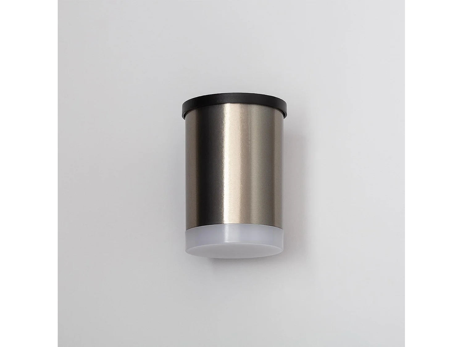 Aplique de Pared Exterior Solar LED de Aluminio Bekitro Blanco Cálido 3000K