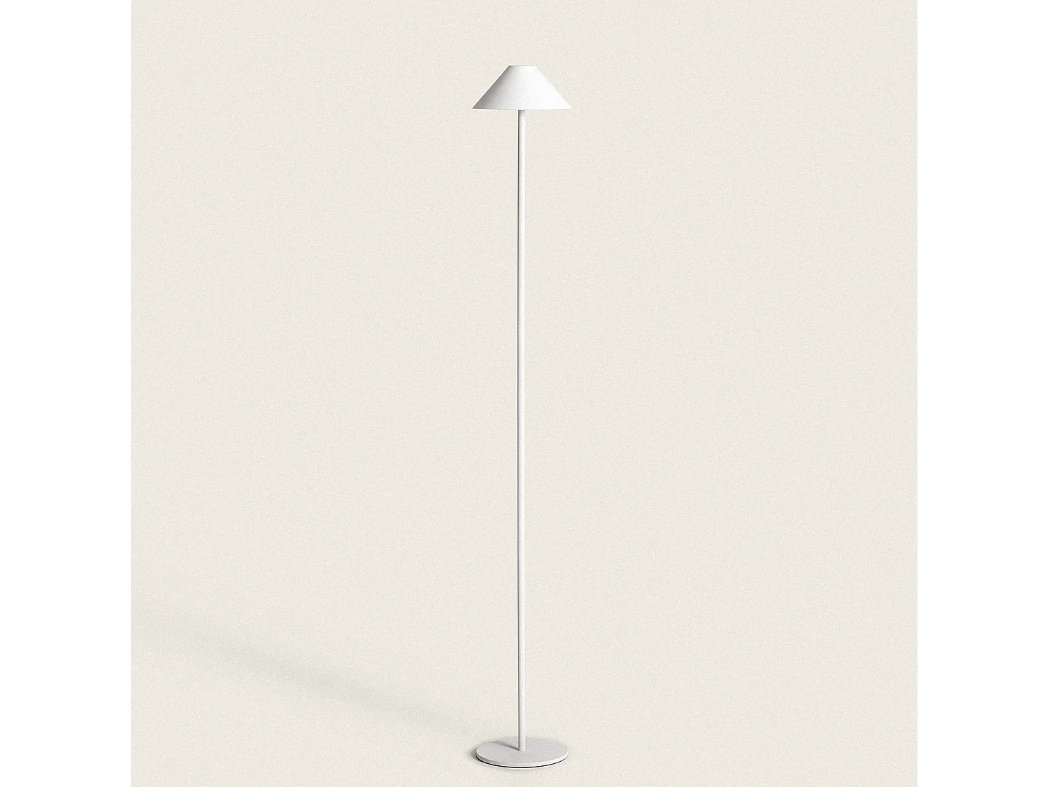 Lampadaire LED 3W Portable Extérieur avec Batterie USB Rechargeable Kivuli Blanc