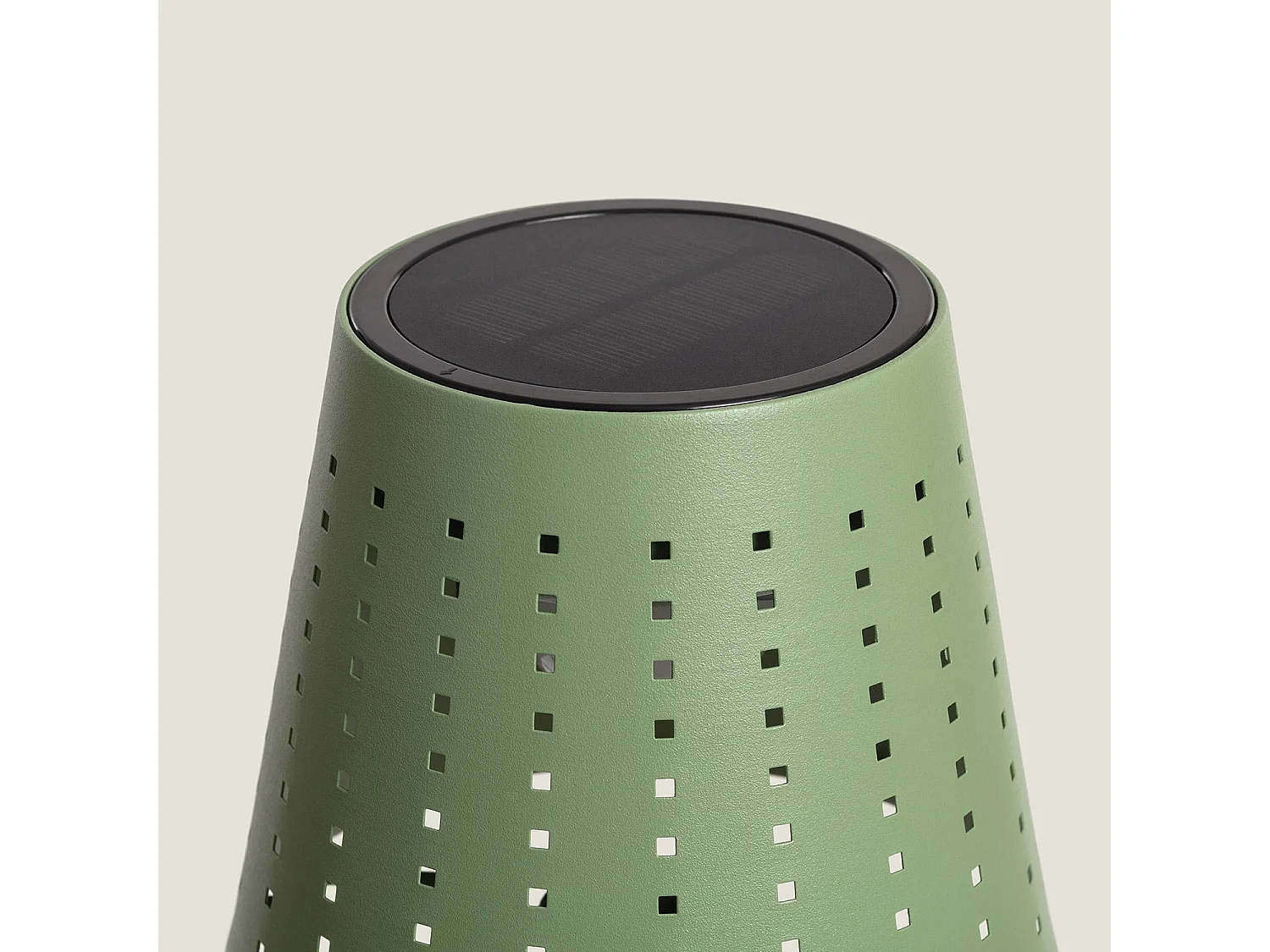 Lampadaire Solaire Extérieur LED 3W Métal Banate Vert Céladon
